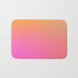 18 Sunset Sky Gradient Aesthetic 220513   Bath Mat