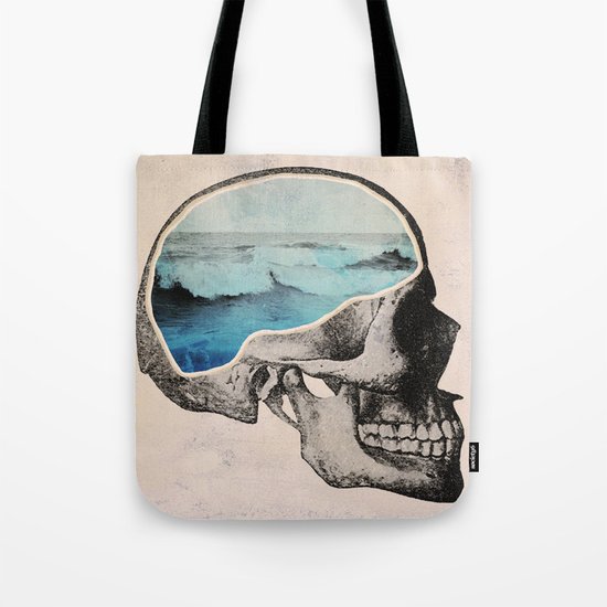 Brain Waves Tote Bag