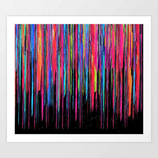 Drips Art Print