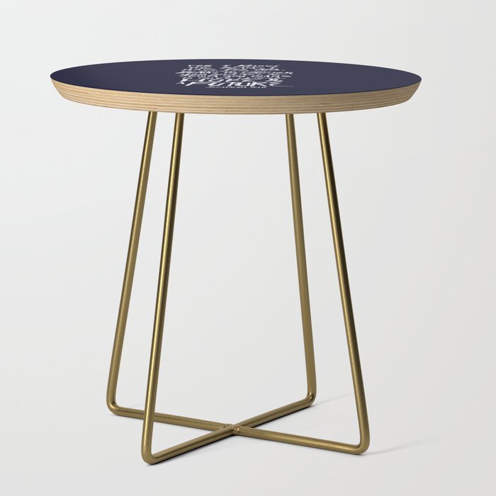 Jeremiah 29: 11 x Navy Side Table