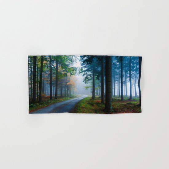 Misty woods Hand & Bath Towel