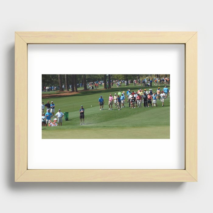 Augusta National Golf Course Recessed Framed Print
