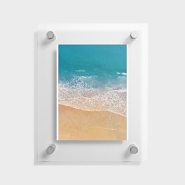 Ocean from above Floating Acrylic Print