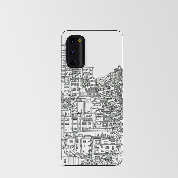 Lombard Street in San Francisco Android Card Case