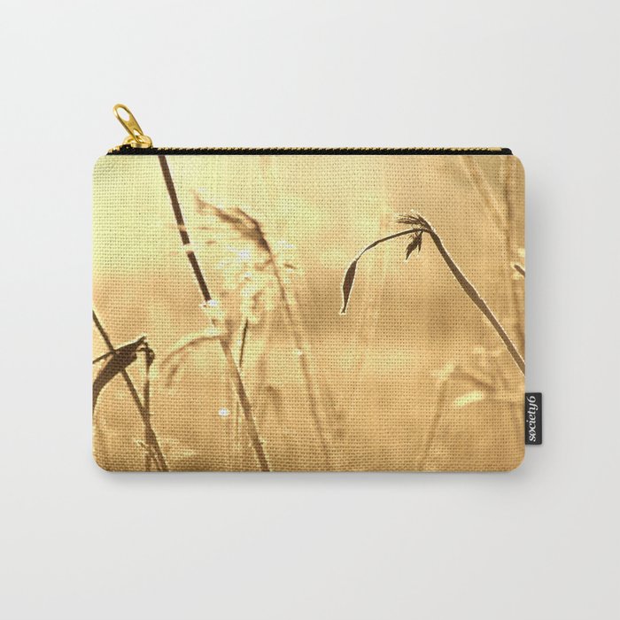 Foggy Morning With Golden Tones #decor #society6 #buyart Carry-All Pouch