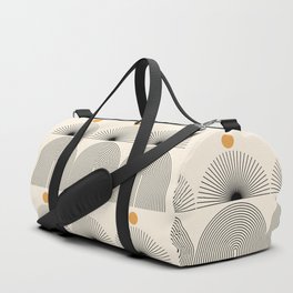 Abstraction_SUNLIGHT_SUNRISE_LINE_POP_ART_0993A Duffle Bag