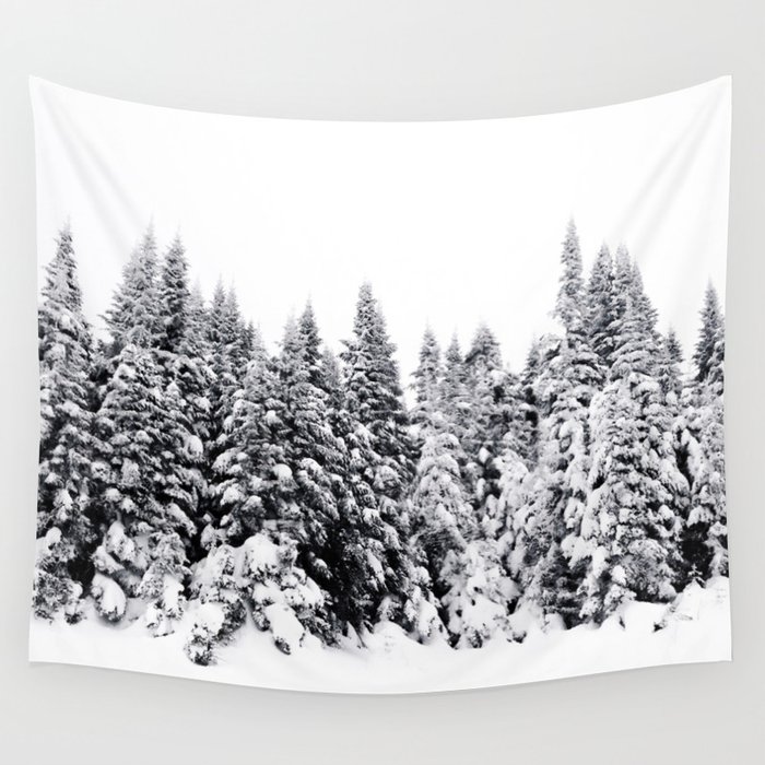 Snow Day Has Come Wall Tapestry