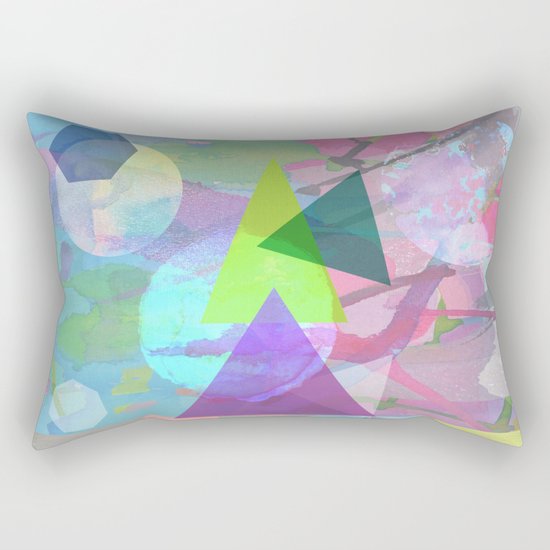 Abstract 5 Rectangular Pillow