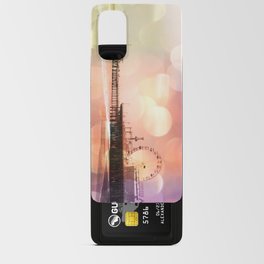 Sparkling pink Santa Monica Pier Android Card Case