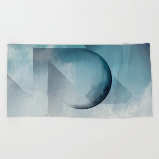 Jagged Peaks Beach Towel