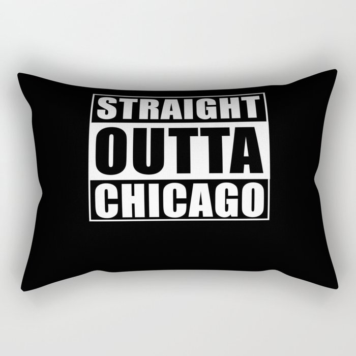 Straight Outta Chicago Rectangular Pillow