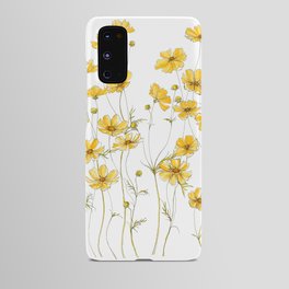 Yellow Cosmos Flowers Android Case