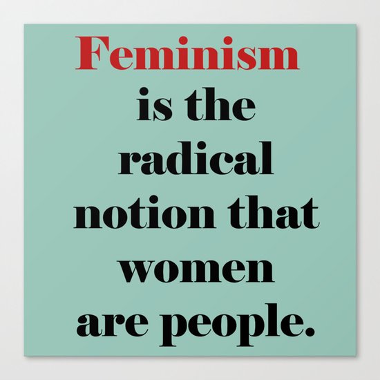 Feminism Canvas Print