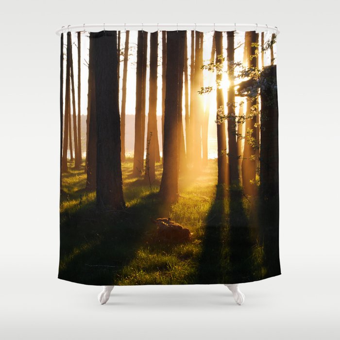 Scenic Sunset Shower Curtain By Mariadrezek Society6
