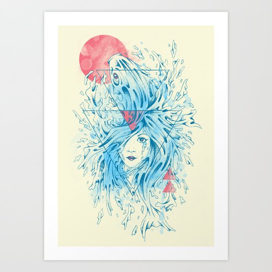 Ariel Art Print