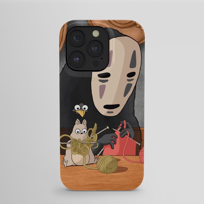 Spirited Away - Boh and No Face Knitting iPhone Case