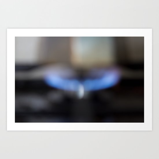 The Blur Before Coffee Art Print