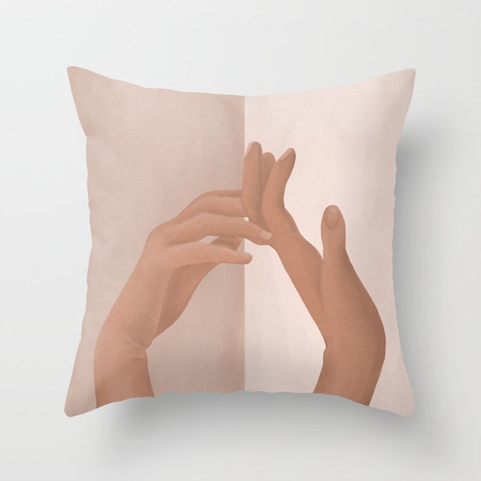 Come with Me Throw Pillow