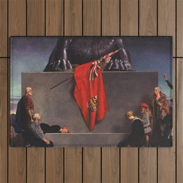 Byam Shaw The Flag  Outdoor Rug