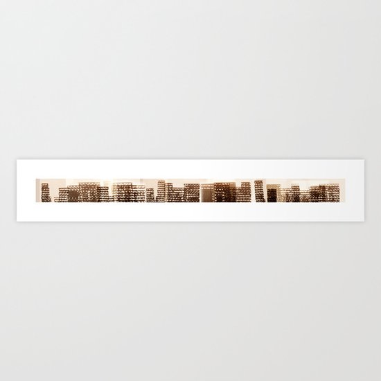 Skyline Art Print