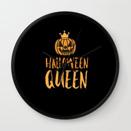 Halloween Queen Wall Clock