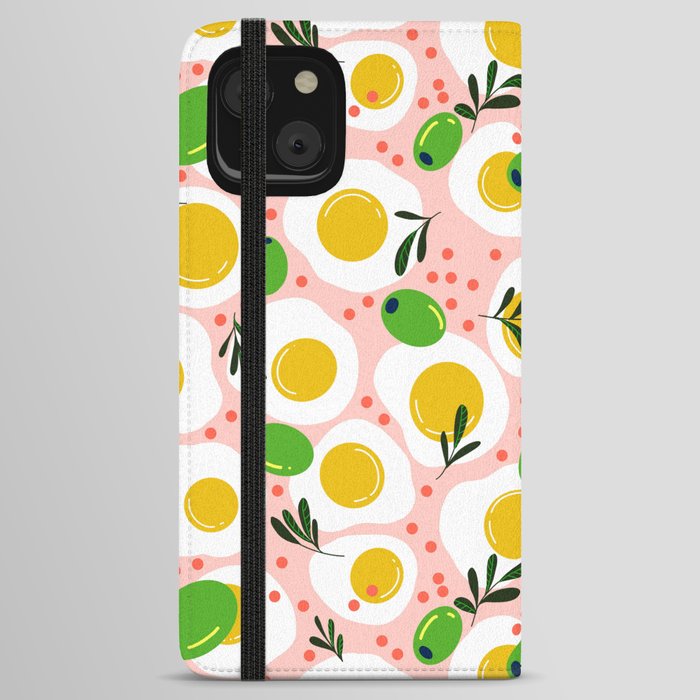 Egg Food Recipe iPhone Wallet Case