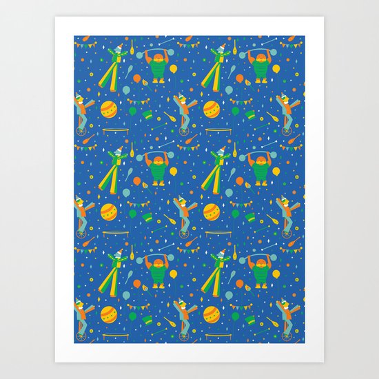 Circus Performers Art Print