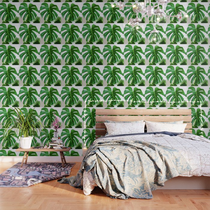 Botanical Green (Color) Wallpaper by NoColorDesigns Society6