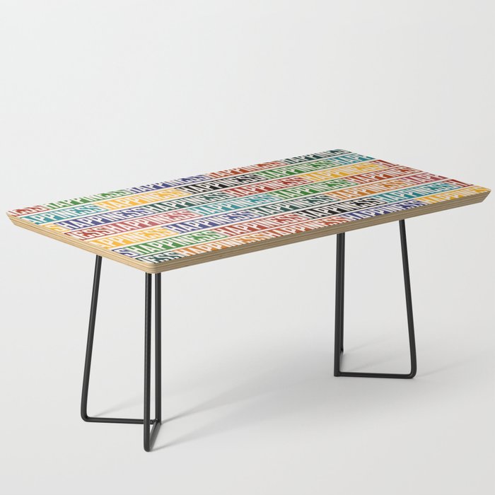 Happiness Colorful light Coffee Table