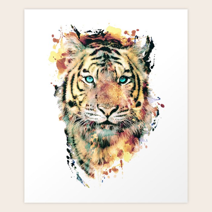 Tiger III Art Print by rizapeker Society6