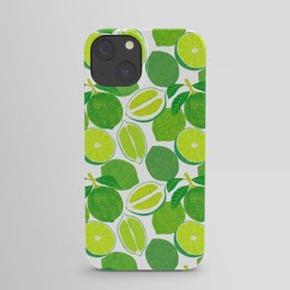 Lime Harvest iPhone Case
