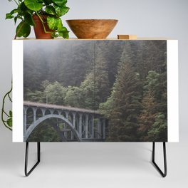 PNW Views | Forest and the Bridge | Minimalist Photography Credenza