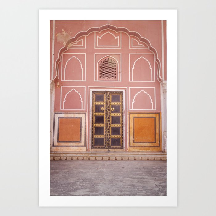 Jaipur Palace Gate Art Print