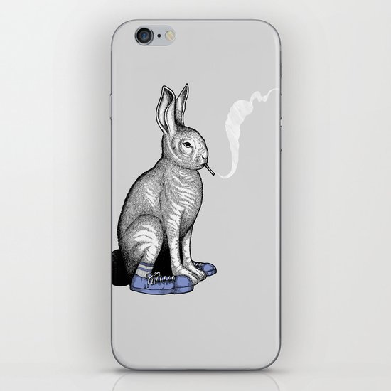 Carrot smoke trick iPhone & iPod Skin