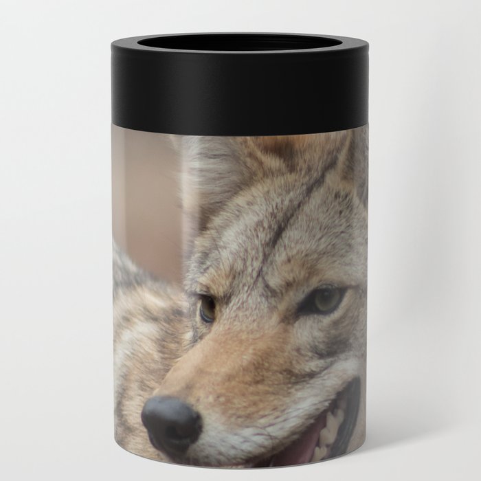 Smiling Coyote Can Cooler