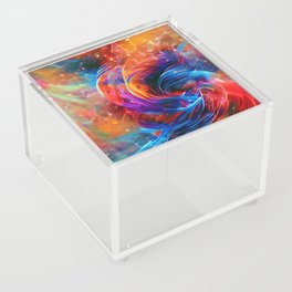 The fabric of space time  Acrylic Box