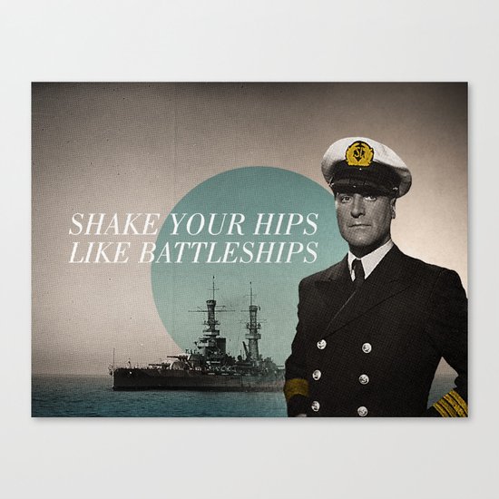 Battleship Canvas Print