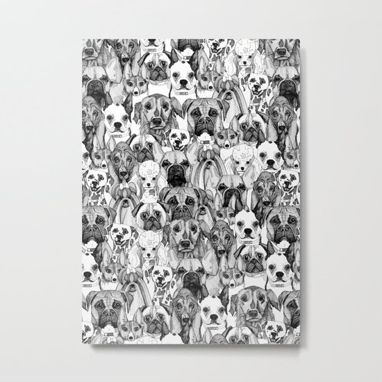 just dogs Metal Print