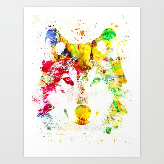 The Wolf Art Print