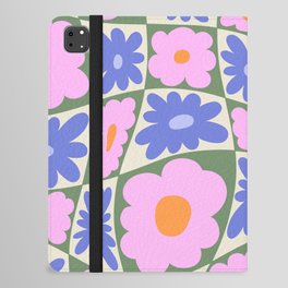 Floral seven iPad Folio Case