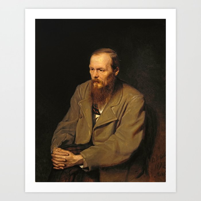 Fyodor Dostoevsky Art Print