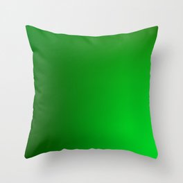 7 Green Gradient Background 220713 Valourine Digital Design Throw Pillow