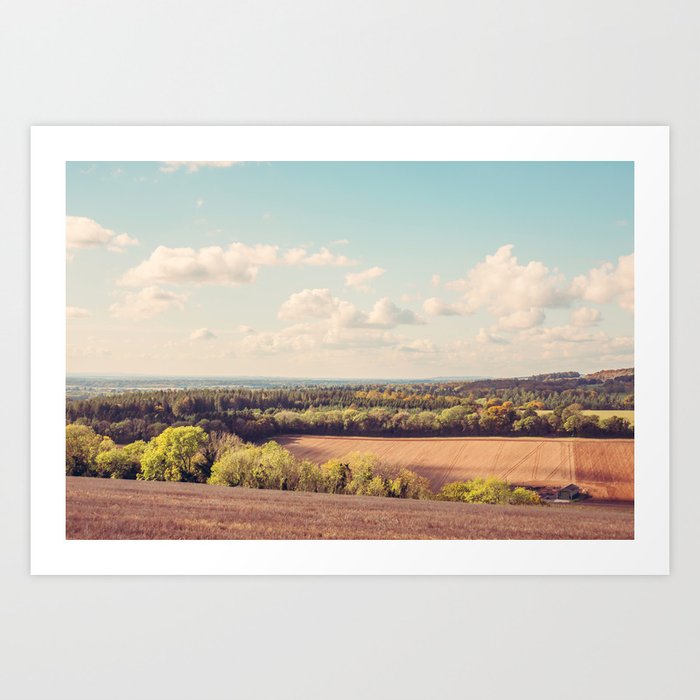 I Can See For Miles Art Print