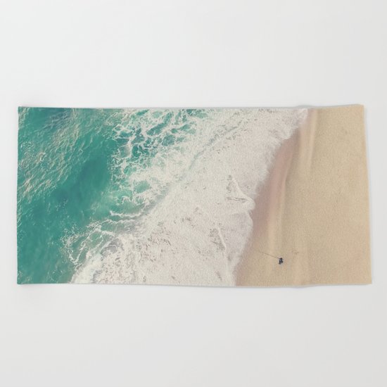 gone fishing Beach Towel