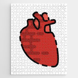 Anatomical Heart Jigsaw Puzzle