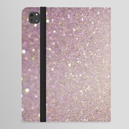 Rose Iridescent Glitter iPad Folio Case