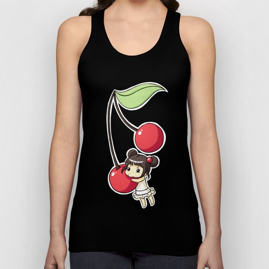 Cherry Unisex Tank Top