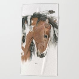 Spirit of the Horse Beach Towel