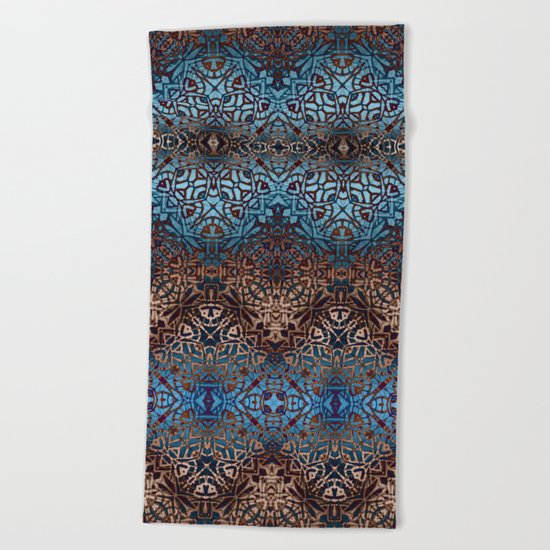 Ethnic Tribal Pattern G329 Beach Towel