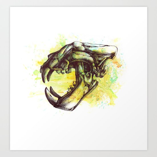 Skull 3 Art Print